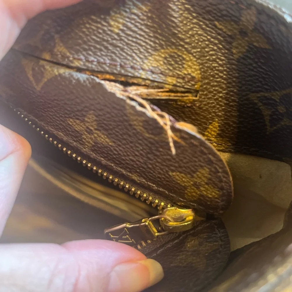 Louis Vuitton Brown and Tan Shopping Tote - Picture 16 of 16